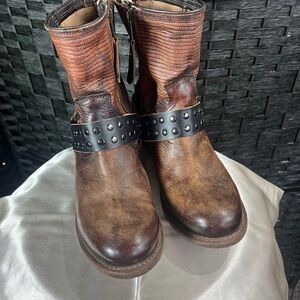 Freebird Harness Ramone Copper Boot 7.5